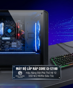 Máy Bộ Core i3-12100 | H610M-H | RAM 8GB Gaming | SSD NVMe 256GB