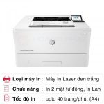 Máy in Laser Hp Pro M406DN (in 1 măt,in 2 mặt,mạng)