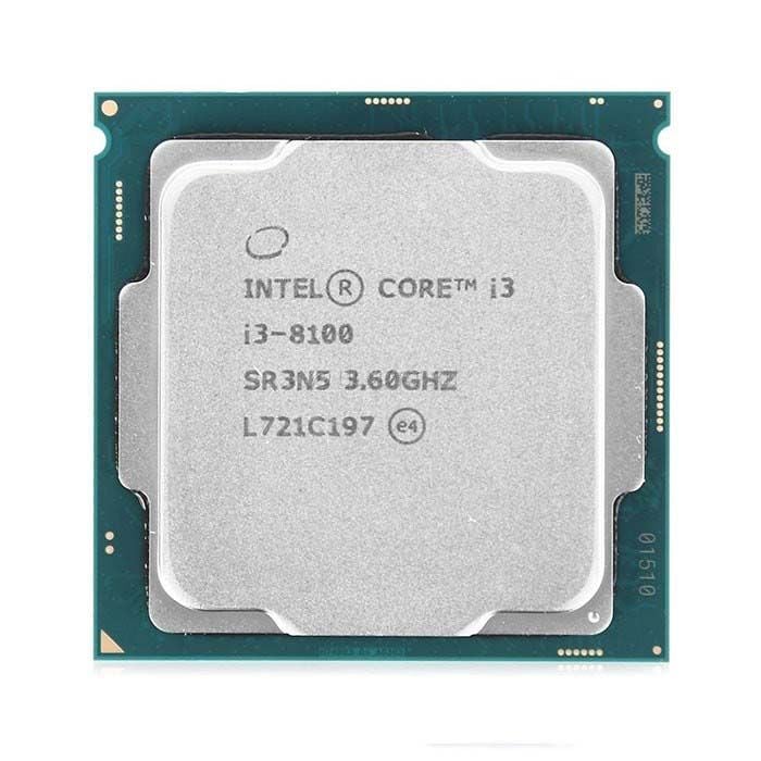 CPU INTEL CORE I3-8100 ( 3.6Ghz/ 6MB ) Tray