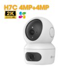 Camera Ezviz 2 mắt trong nhà 8MP H7c(4MP+4MP) đàm thoại 2 chiều