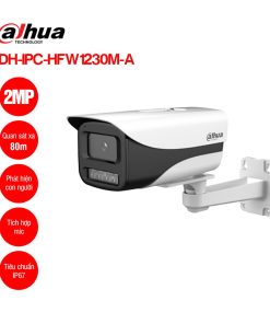 Camera thân lớn IP có mic ghi âm Dahua 2MP HFW1230M-A-VN