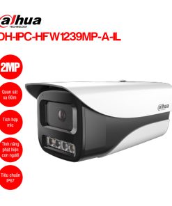 Camera IP 2MP Dahua Tích hợp mic IPC-HFW1239MP-A-IL