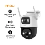 Camera Imou 2 mắt ngoài trời 10MP S7XP-10M0WED, fullcolor, đàm thoại 2 chiều