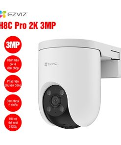 Camera Ezviz ngoài trời 3MP H8c PRO xoay 360, đàm thoại 2 chiều