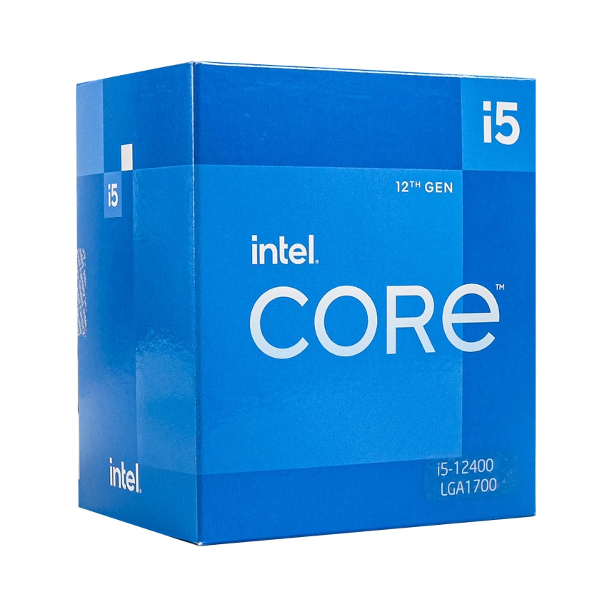 CPU CORE I5-12400 BOX CHÍNH HÃNG