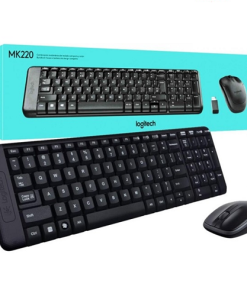 BỘ PHÍM + CHUỘT KHÔNG DÂY LOGITECH MK 220