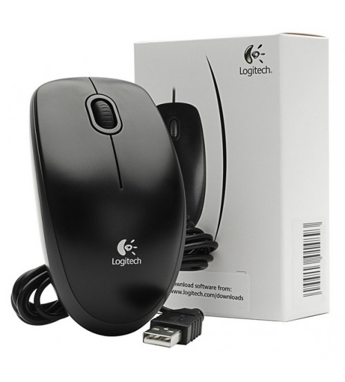 MOUSE USB LOGITECH B100