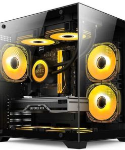 Case Emaster ECG981B Plus Black Bể cá(kính cường lực 2 mặt)