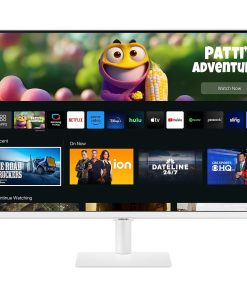 Màn hình LCD Thông Minh Samsung M5 LS32CM501Eexxv Trắng (32"/Fhd/Va/60Hz/4Ms/Wifi +Bt+Remote/Phẳng)