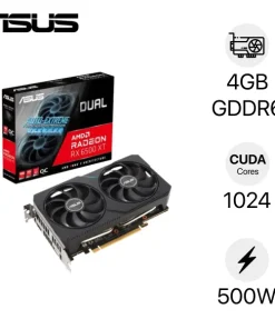 VGA Asus Radeon RX 6500XT 4GB GDDR6 Dual OC EdiTion