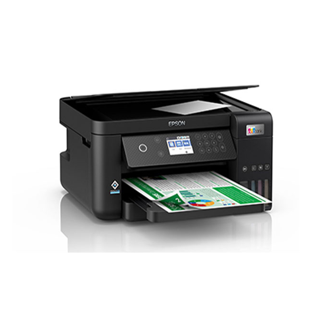 Máy in phun màu đa năng Epson Ecotank L6260 Wifi (In đảo mặt | Copy | Scan | A4 | A5 | USB | LAN | WIFI) - Ảnh 4