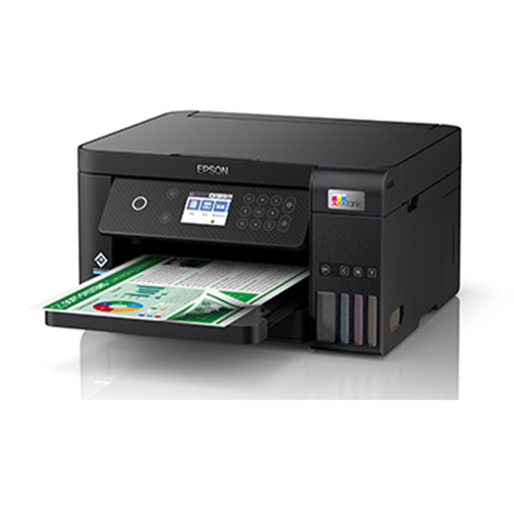 Máy in phun màu đa năng Epson Ecotank L6260 Wifi (In đảo mặt | Copy | Scan | A4 | A5 | USB | LAN | WIFI) - Ảnh 2