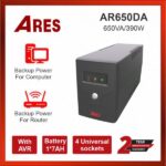 BỘ LƯU ĐIỆN UPS AR650DA 650VA/390W
