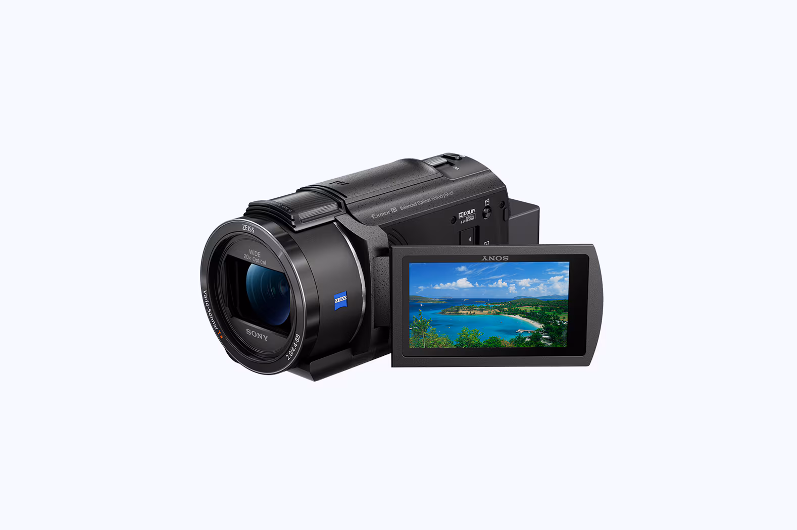 Handycam® 4K AX43A có cảm biến Exmor R™ CMOS