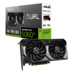 Card Màn Hình ASUS Dual GeForce RTX™ 5060 Ti OC Edition | 16GB GDDR7 | 2 Quạt Axial-tech