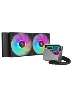 Tản Nhiệt Nước AIO DeepCool LT240 ARGB | Radiator 240mm | Mặt Block Vô Cực | Hiệu Năng Giải Nhiệt 240W