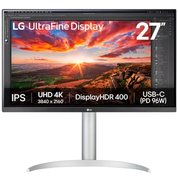 Màn hình LG 27UP850K-W 27 inch (4K/IPS/60HZ/5MS/LOA/USBC PD 96W)