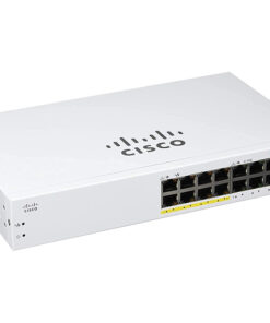 Switch Unmanaged Cisco Gigabit 16 Port CBS110-16PP-EU - 8 Ports PoE