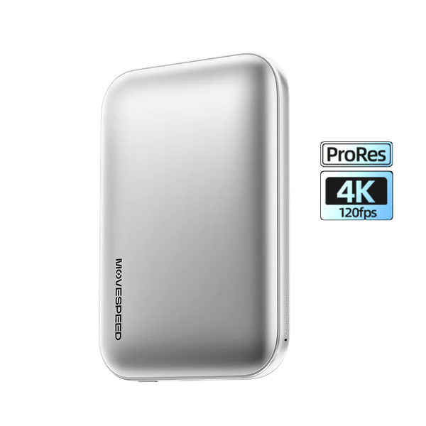 Sạc dự phòng từ tính kết hợp ổ cứng di động Movespeed PD10 | 5000mAh | 512GB | 1000MB/s