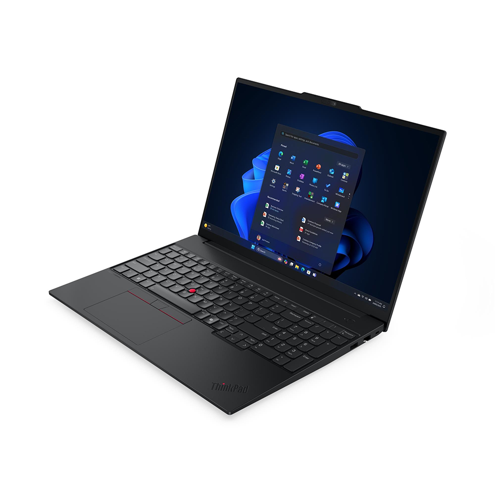 Laptop Lenovo ThinkPad E16 Gen 3 21SR00A6VA (Intel Core Ultra 5 135H | Intel Graphics | 16 inch WUXGA IPS 60Hz | 16GB | 512GB | NoOS | Đen) - Ảnh 2