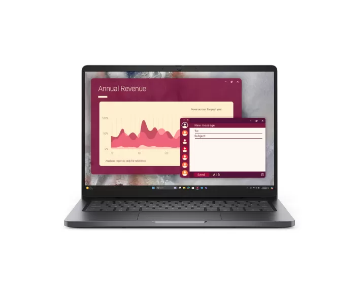 DELL 14 PRO  PC14250 (Intel Core 5-220U/ LCD 14" FULL HD+/ Ram 16GB DDR5-5200Mhz/ SSD 512GB M.2 NVMe/ Intel Graphics/ Win 11  BẢN QUYỀN)