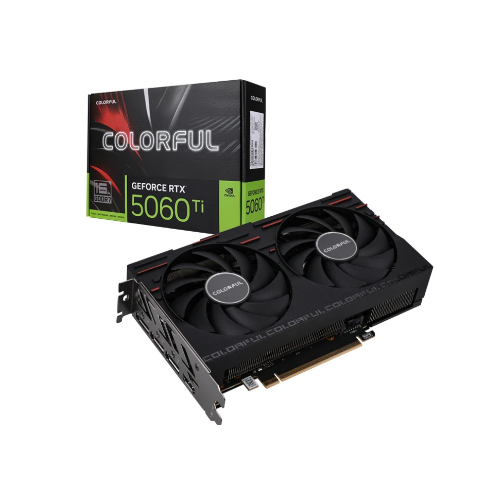 Card Màn Hình Colorful GeForce RTX 5060 Ti Gaming DUO 16GB