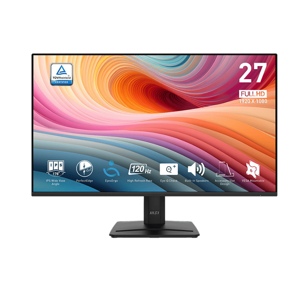 Màn hình MSI Pro MP275 E2 27 inch (FHD/IPS/120HZ/1MS/LOA)