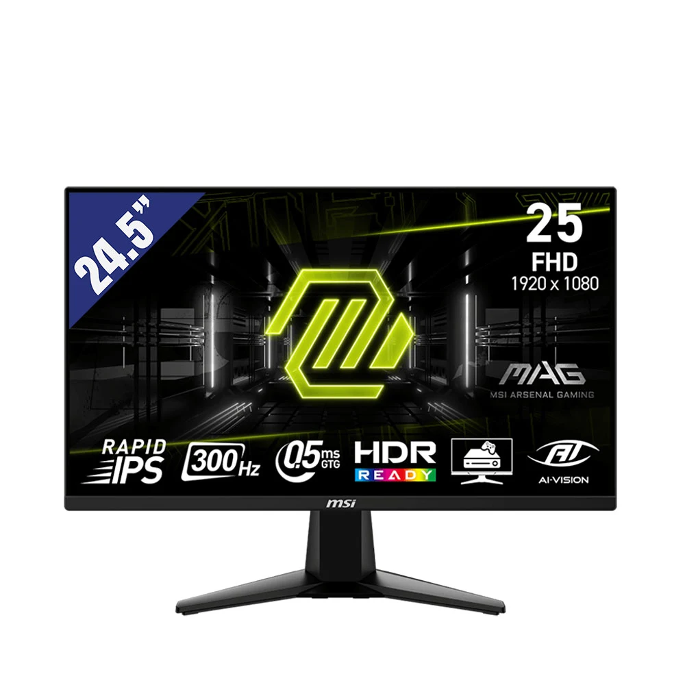 Màn hình Msi MAG 255XF 24.5 inch (Full HD/ RAPID IPS/ 300Hz/ 0.5 ms)