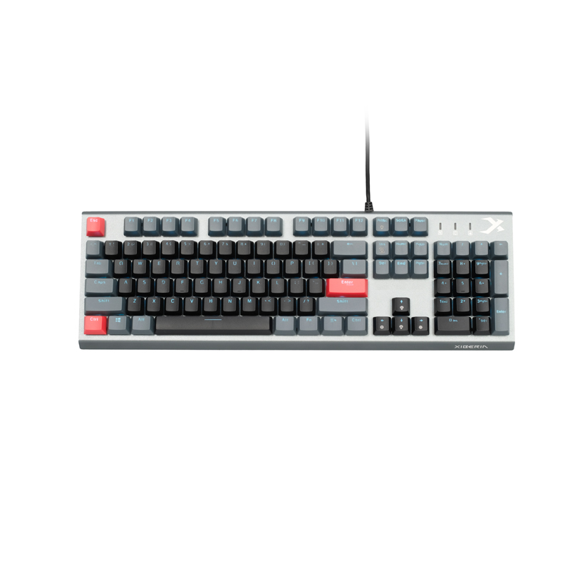 Bàn phím cơ XIBERIA XS3100 Blue Ice Blade Optical Axis Game Mechanical Keyboard Wired Internet Cafe - Ảnh 9