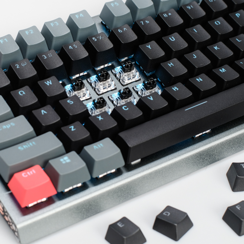 Bàn phím cơ XIBERIA XS3100 Blue Ice Blade Optical Axis Game Mechanical Keyboard Wired Internet Cafe - Ảnh 3